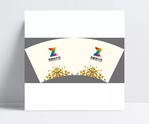 创意猫主题纸杯包装设计 分层素材与广告设计灵感